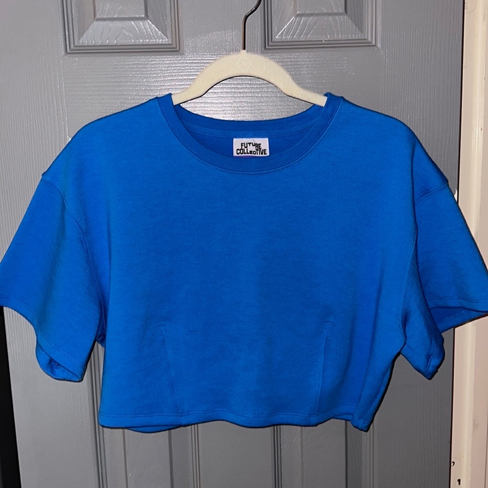 Future Collective Kahlana Barfield Brown Top